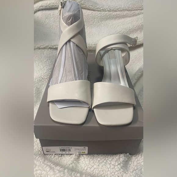 Franco Sarto Studio Ankle Strap Wedge Sandals - Picture 7 of 12